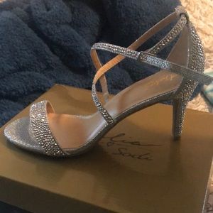 never worn outside just around the house. Perfect condition.